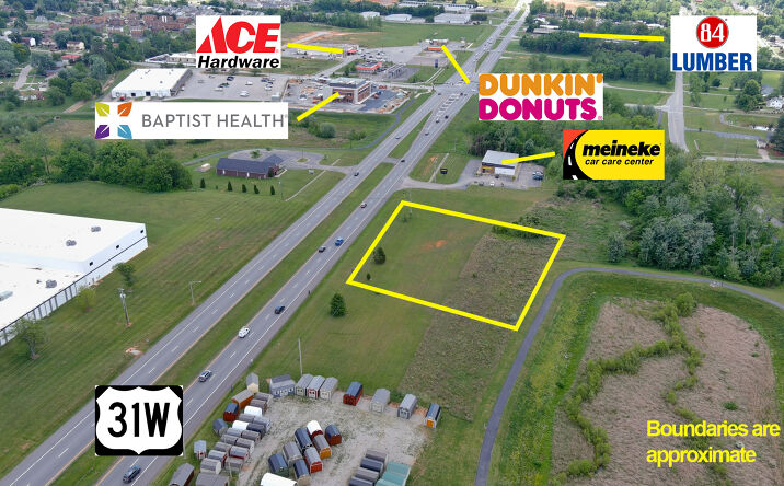 Pictures of Land property located at S Dixie Blvd - Lot 2, Radcliff, KY 40160 for sales - image #1