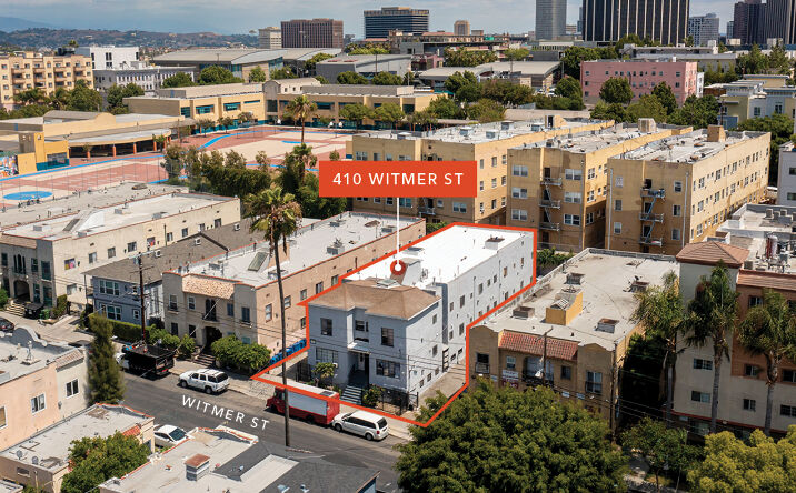 Pictures of Multifamily property located at 410 WITMER ST, LOS ANGELES, CA 90017-1359 for sales - image #1