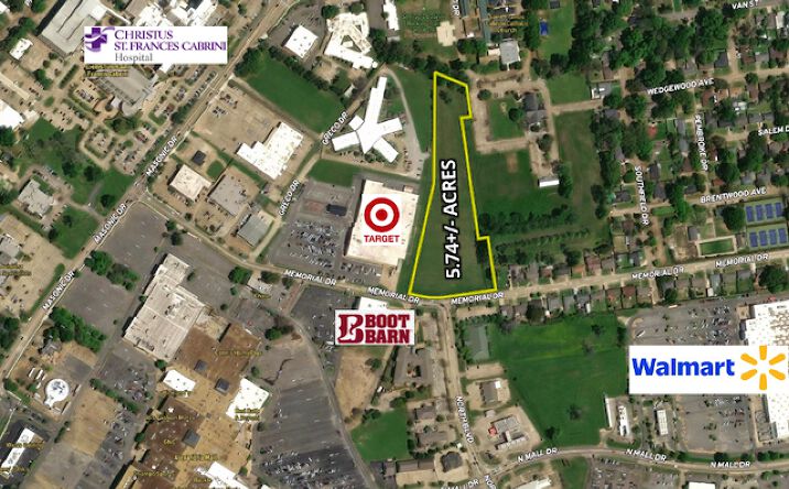 Pictures of Land property located at Memorial Drive, Alexandria, LA 71301 for sales - image #1