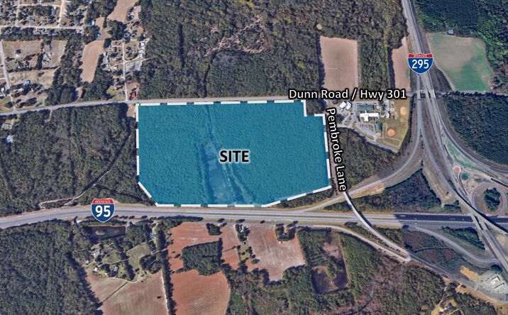 Pictures of Industrial, Land property located at Dunn Road (US Hwy 301) & Pembroke Lane, Eastover, NC 28312 for sales - image #1