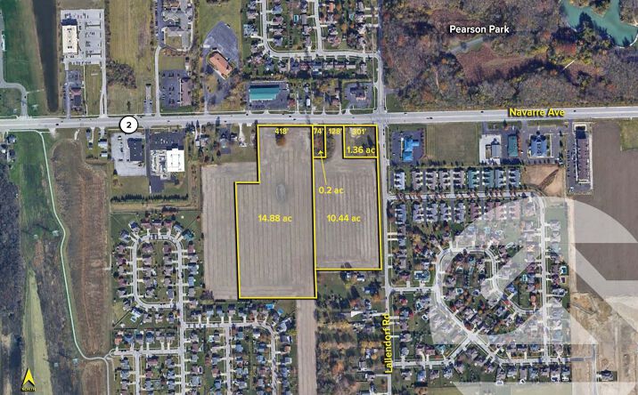 Pictures of Land property located at 4180 Navarre Avenue, Oregon, OH 43616 for sales - image #1