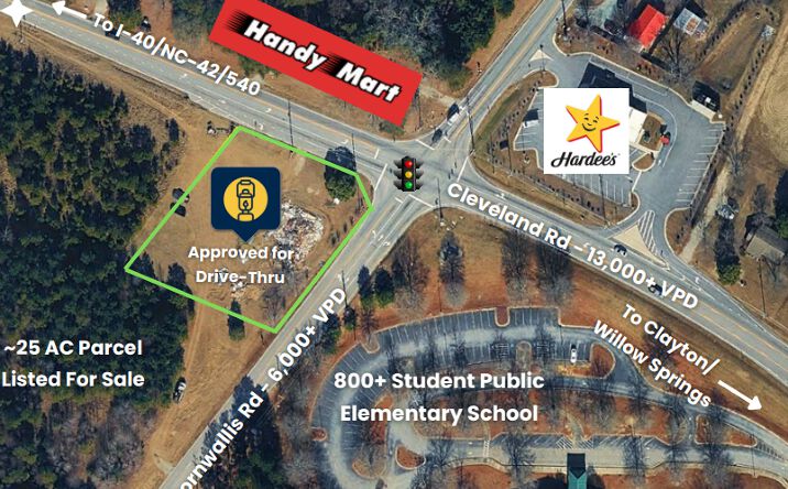 Pictures of Land property located at 2791 CORNWALLIS RD, GARNER, NC 27529-8093 for sales - image #1