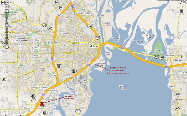 Pictures of Industrial, Land property located at Shipyard Road, Mobile, AL 36619 for sales - image #1