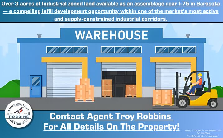 Pictures of Industrial, Land property located at North Cattlemen Road, Sarasota, FL 34232 for sales - image #1