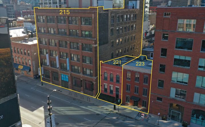 Pictures of Office, Hospitality, Mixed Use property located at 215-223 W Ohio St, Chicago, IL 60654 for sales - image #1