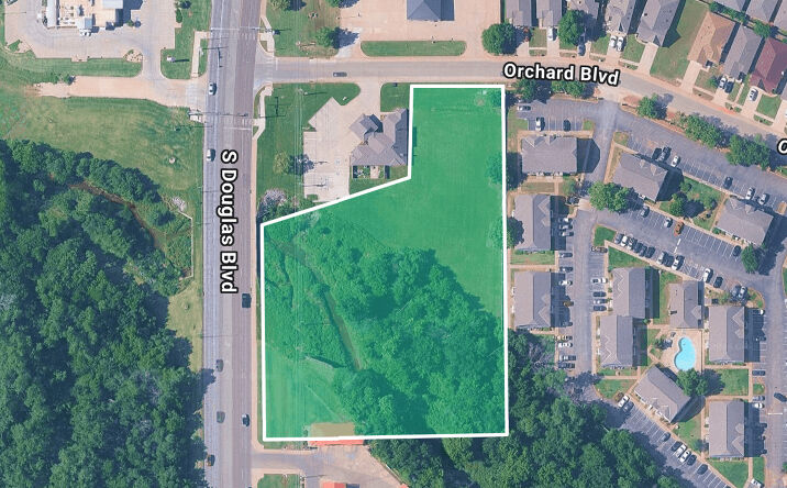 Pictures of Land property located at 2300 South Douglas Boulevard, Midwest City, OK 73130 for sales - image #1