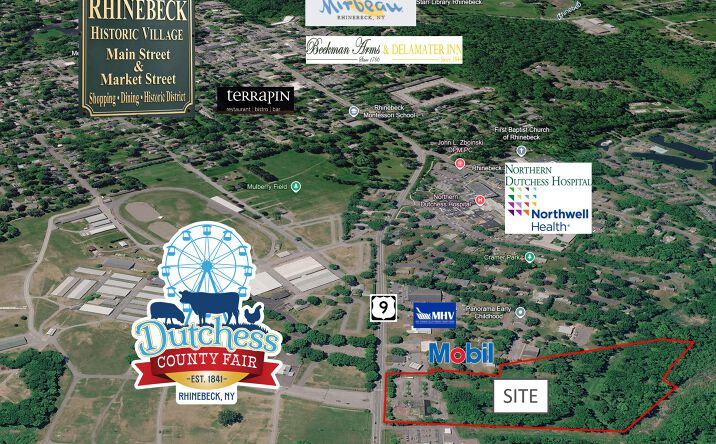 Pictures of Retail, Land, Hospitality property located at 6595 RTE 9, RHINEBECK, NY 12572-3718 for sales - image #1