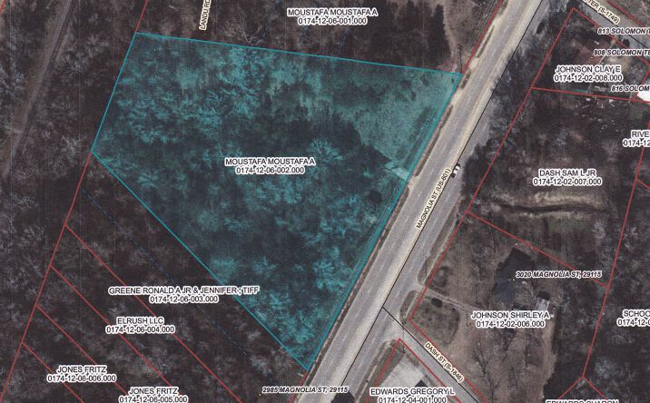 Pictures of Retail, Land property located at 3020 Magnolia Street, Orangeburg, SC 29115 for sales - image #1