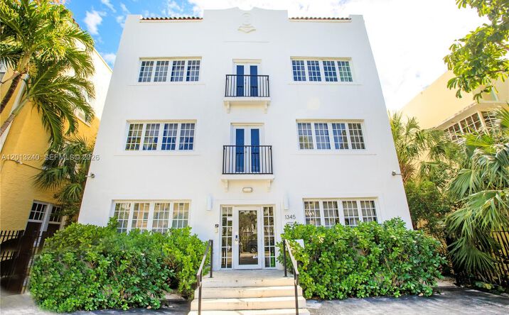 Pictures of Multifamily property located at 1345 Pennsylvania Ave, Miami Beach, FL 33139 for sales - image #1