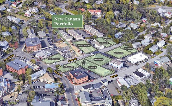 Pictures of Mixed Use, Land property located at 21 CROSS ST, NEW CANAAN, CT 06840-4822, Cherry Street, New Canaan, CT 06840, 179 Cherry Street, New Canaan, CT 06840, 22 Cross Street, New Canaan, CT 06840, 32 Cross Street, New Canaan, CT 06840, 34 Cross Street, New Canaan, CT 06840, 35 Cross Street, New Canaan, CT 06840, 39 Cross Street, New Canaan, CT 06840, 22 Vitti Street, New Canaan, CT 06840 for sales - image #1