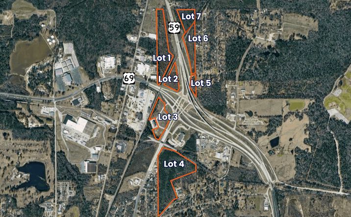 Pictures of Land property located at U.S. 59, Lufkin, TX 75904 for sales - image #1