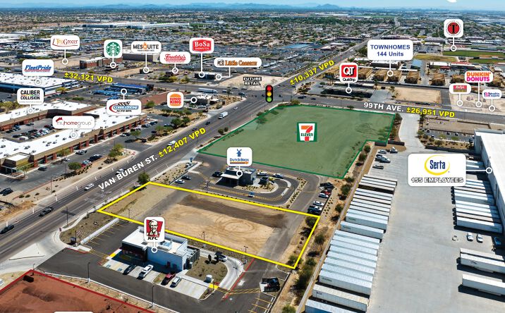 Pictures of Land property located at 9985 West Van Buren Street, Avondale, AZ 85323 for sales - image #1