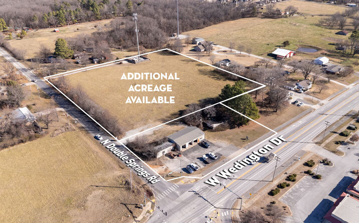 6390 Lots 1&2 W Wedington Dr, Fayetteville