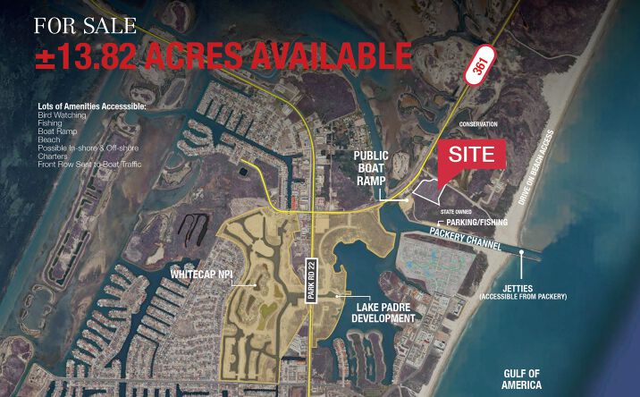 Pictures of Land property located at 145 Zahn Road, Corpus Christi, TX 78418 for sales - image #1