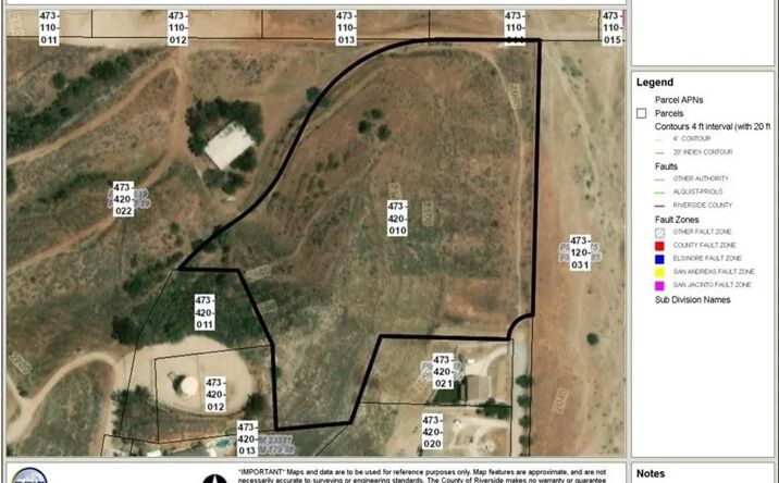 Pictures of Land property located at Sean, Moreno Valley, CA 92555 for sales - image #1