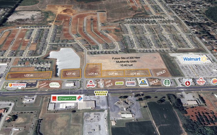 Pictures of Land, Multifamily, Retail property located at 14595 Highway 231-431, Hazel Green, AL 35750 for sales - image #1