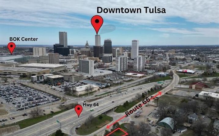 Pictures of Land property located at 1201 S Indian Avenue, Tulsa, OK 74127 for sales - image #1