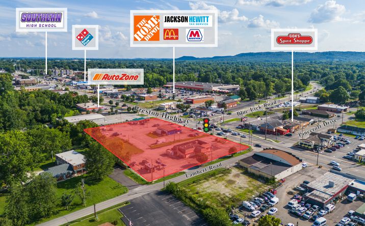 Pictures of Land property located at 8129 Preston Highway, Louisville, KY 40219 for sales - image #1