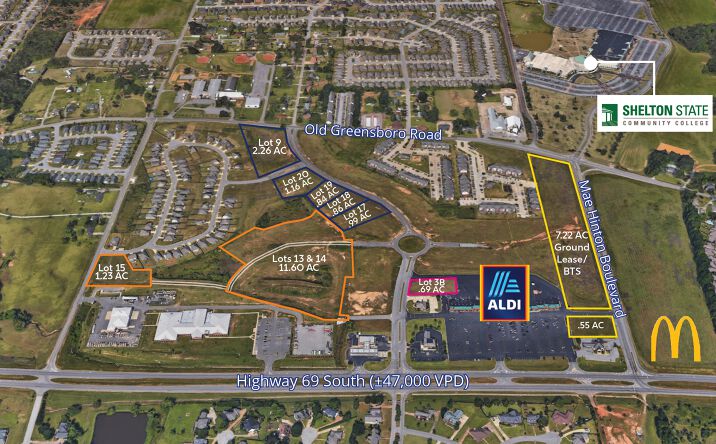 Pictures of Land property located at 9750 Alabama Highway 69 South, Tuscaloosa, AL 35405 for sales - image #1