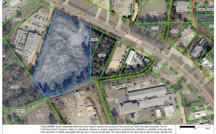Pictures of Land property located at 1850 COLLINS BLVD, COVINGTON, LA 70433-5666 for sales - image #1