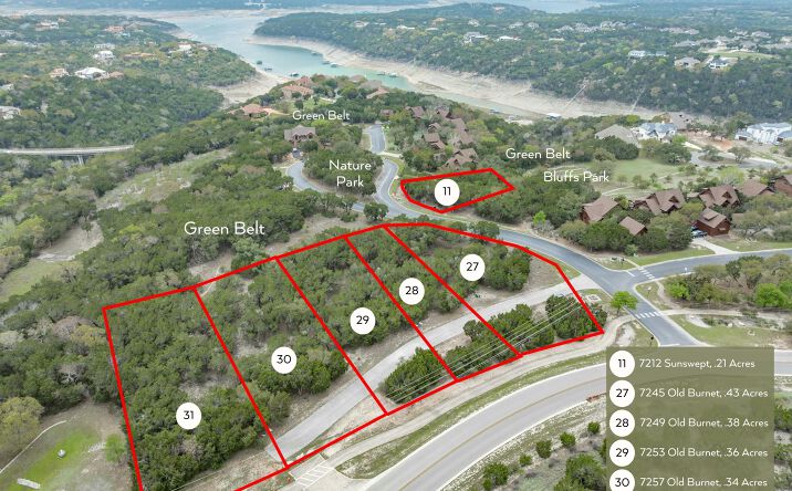 Pictures of Land property located at 7245 Sunswept Drive, Leander, TX 78645, 7249 Sunswept Drive, Leander, TX 78645, 7253 Sunswept Drive, Leander, TX 78645, 7257 Sunswept Drive, Leander, TX 78645, 7261 Sunswept Drive, Leander, TX 78645, 7212 Sunswept Drive, Jonestown, TX 78645 for sales - image #1