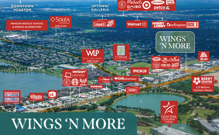 Pictures of Retail property located at 8722 Barker Cypress Road, Cypress, TX 77433 for sales - image #1