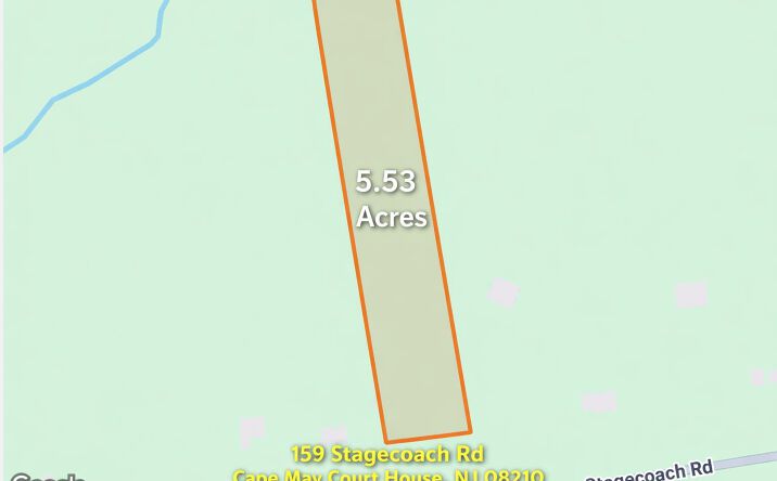Pictures of Land property located at 159 Stagecoach Road, Cape May Court House, NJ 08210 for sales - image #1