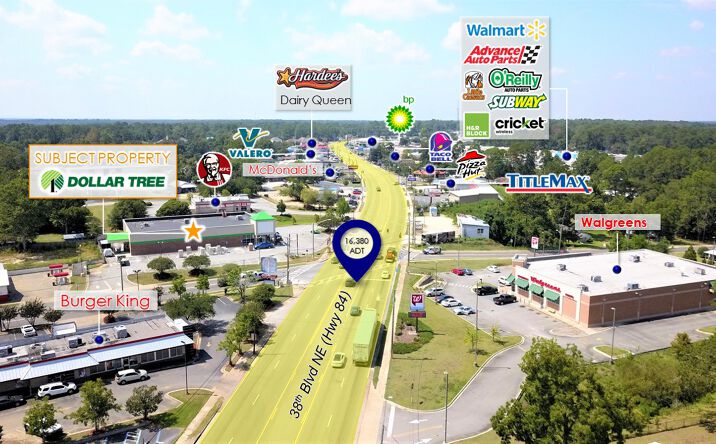 Pictures of Retail property located at 496 E. Highway 84, Cairo, GA 39828 for comps - image #1