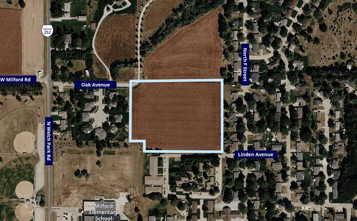 Pictures of Multifamily, Land property located at Oak Ave & North Welch Park Drive, Milford, NE 68405 for sales - image #1