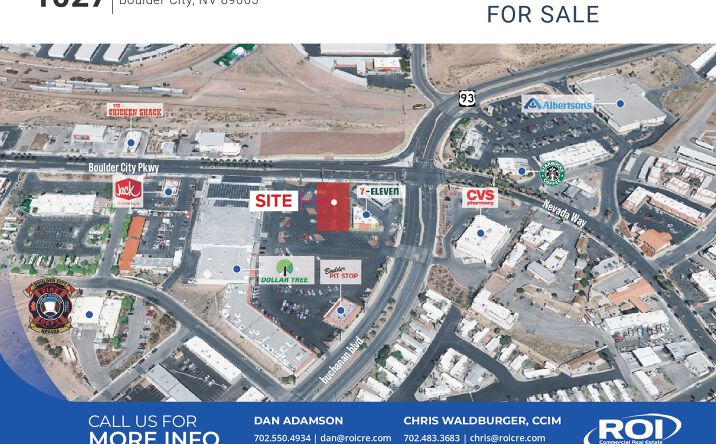 Pictures of Land property located at 1027 BOULDER CITY PKWY, BOULDER CITY, NV 89005 for sales - image #1