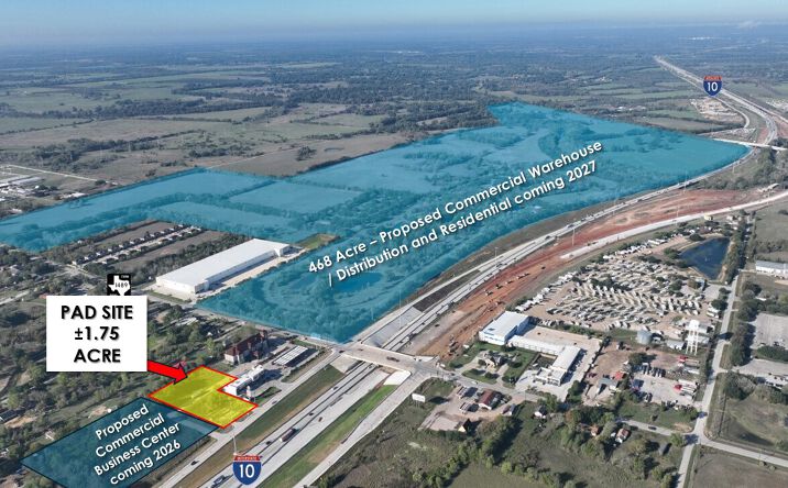 Pictures of Land property located at 35103 Katy Freeway, Brookshire, TX 77423, 35099 Katy Freeway, Brookshire, TX 77423 for sales - image #1