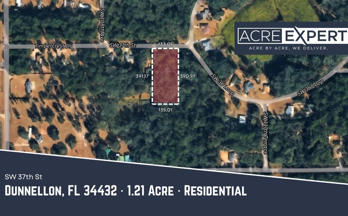 Pictures of Land property located at SW 37th Street, Dunnellon, FL 34432 for sales - image #1