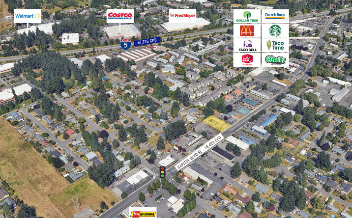 Pictures of Land property located at 6029 Capitol Blvd SE, Tumwater, WA 98501 for sales - image #1