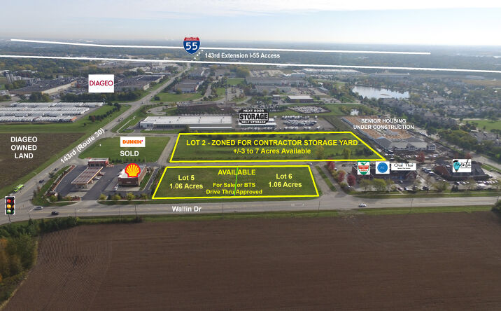 Pictures of Land property located at 143rd And Wallin Dr, Plainfield, IL 60544 for sales - image #1