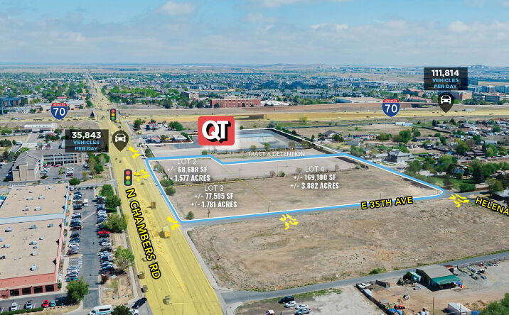 Pictures of Land property located at NE Corner of N Chambers Rd & E 35th Ave, Aurora, CO 80011 for sales - image #1