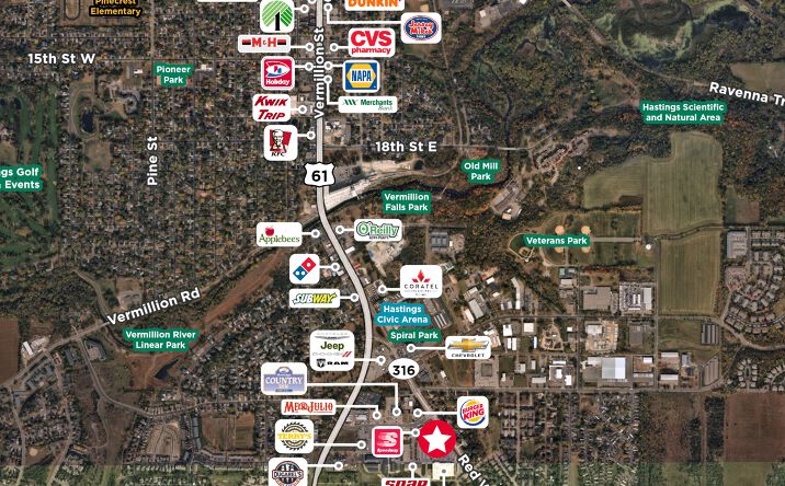 Pictures of Land property located at Red Wing Boulevard & 33rd Street West, Hastings, MN 55033-3654 for sales - image #1