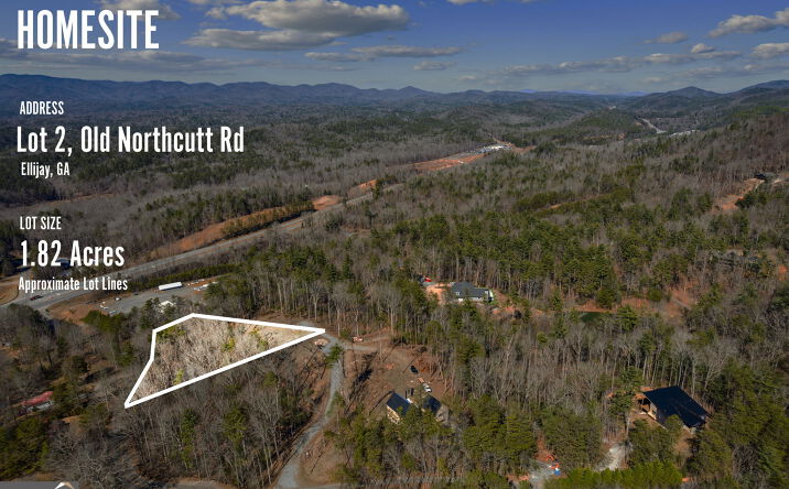 Pictures of Land property located at Old Northcutt Road, Ellijay, GA 30540 for sales - image #1