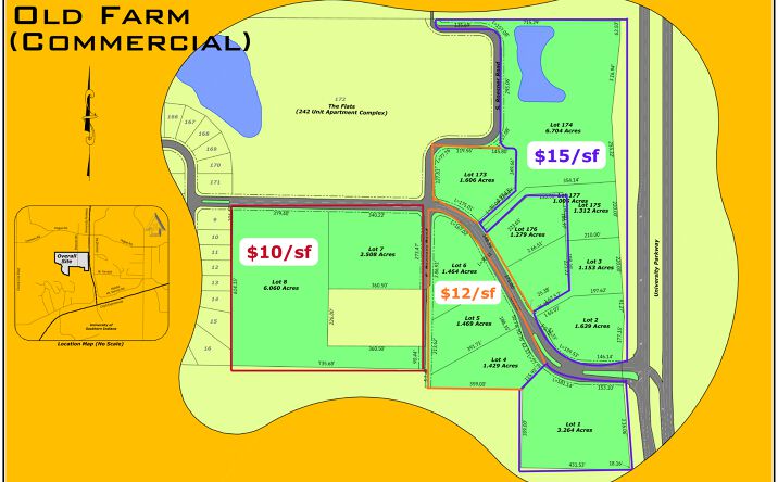 Pictures of Land property located at University Parkway, Evansville, IN 47712 for sales - image #1