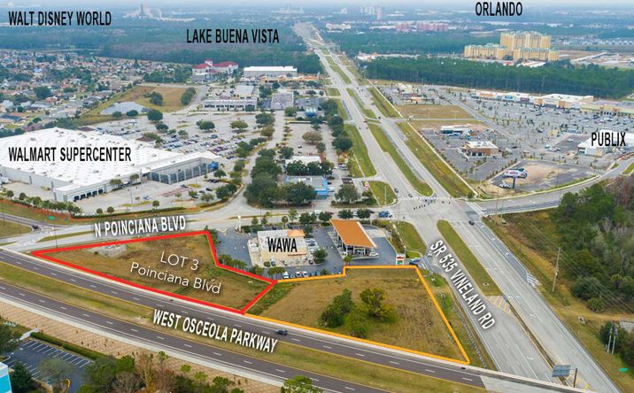 Pictures of Land, Mixed Use, Retail property located at LOT 3 N POINCIANA BLVD, KISSIMMEE, FL 34746 for sales - image #1