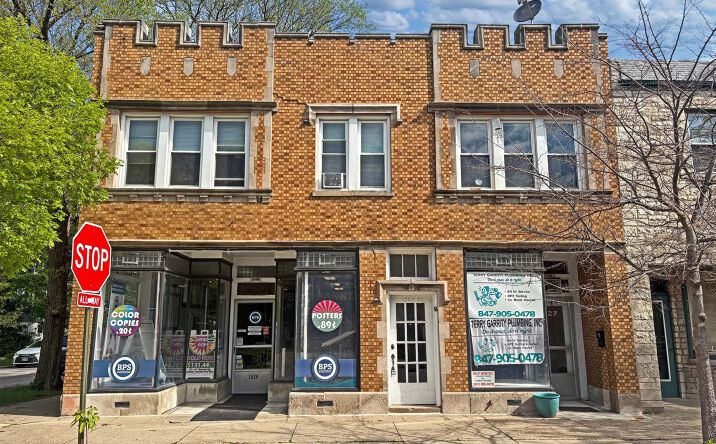 Pictures of Retail, Multifamily, Mixed Use property located at 1527 Greenleaf Street, Evanston, IL 60202 for sales - image #1