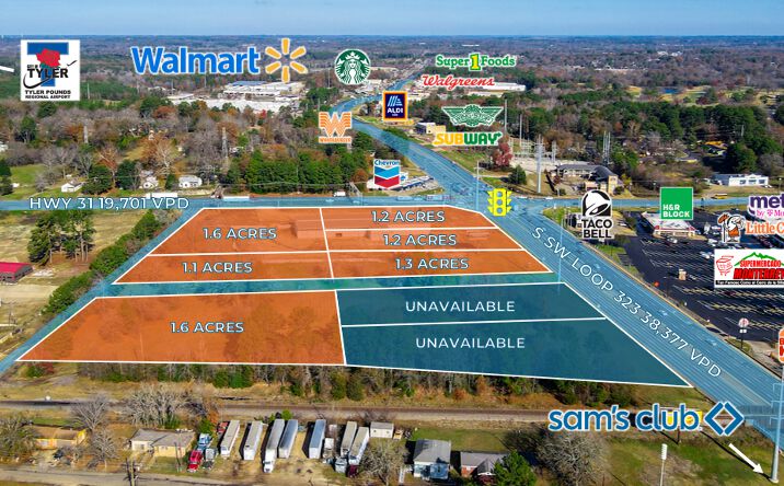 Pictures of Land property located at 3800 CHANDLER HWY, TYLER, TX 75702 for sales - image #1