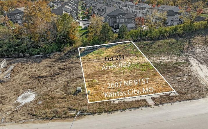 Pictures of Land, Multifamily property located at 2607 NE 91st Place, Kansas City, MO 64156 for sales - image #1
