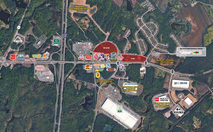 Pictures of Land property located at Rogers Clark Boulevard (Rte. 207), Bowling Green, VA 22427 for sales - image #1