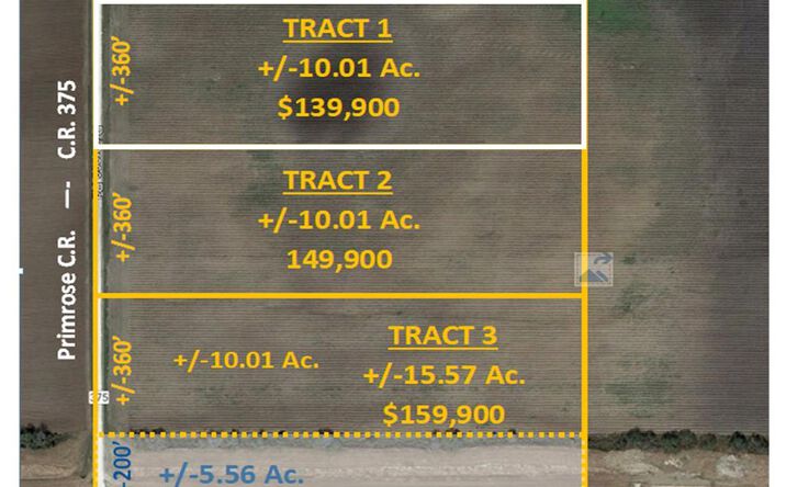 Pictures of Land, Multifamily property located at 10 Ac (Tr 1) Primrose Ln., Lyford, TX 78569 for sales - image #1
