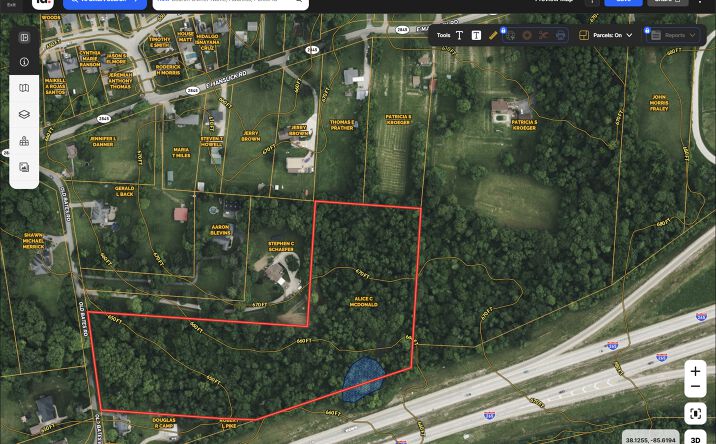 Pictures of Land property located at 8701 Old Bates Road, Louisville, KY 40228 for sales - image #1