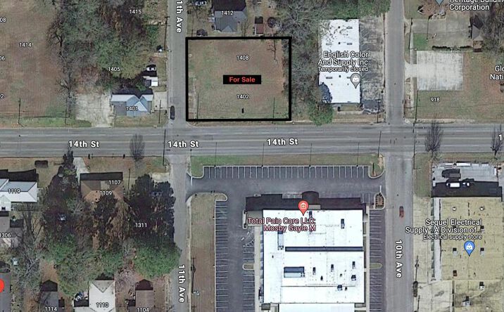 Pictures of Land property located at 1402 11th Avenue, Meridian, MS 39301 for sales - image #1