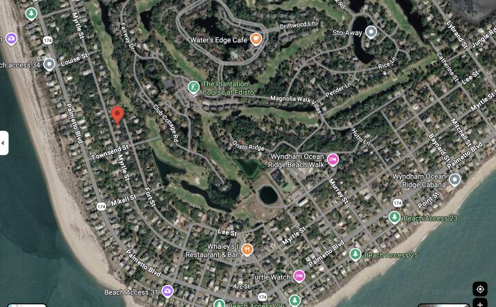 Pictures of Land property located at Fort Street, Edisto Beach, SC 29438 for sales - image #1