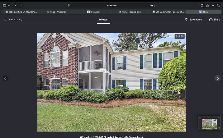 Pictures of Senior Living property located at 1654 Camfield Lane, Mt Pleasant, SC 29466 for sales - image #1