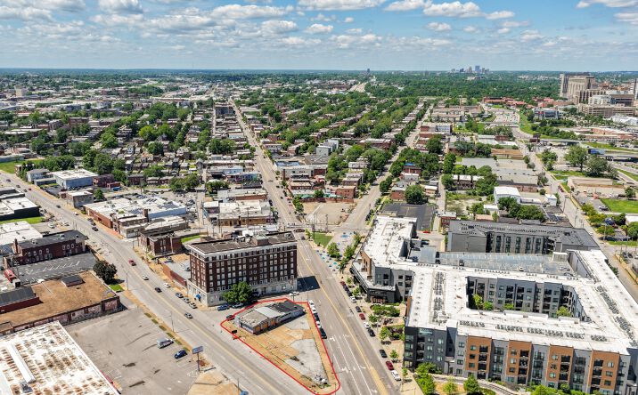 Pictures of Land property located at 4014 Chouteau Avenue, St. Louis, MO 63110 for sales - image #1
