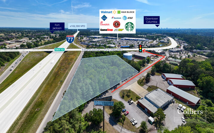 Pictures of Land property located at 5640 Old Forest Drive, Columbia, SC 29206 for sales - image #1